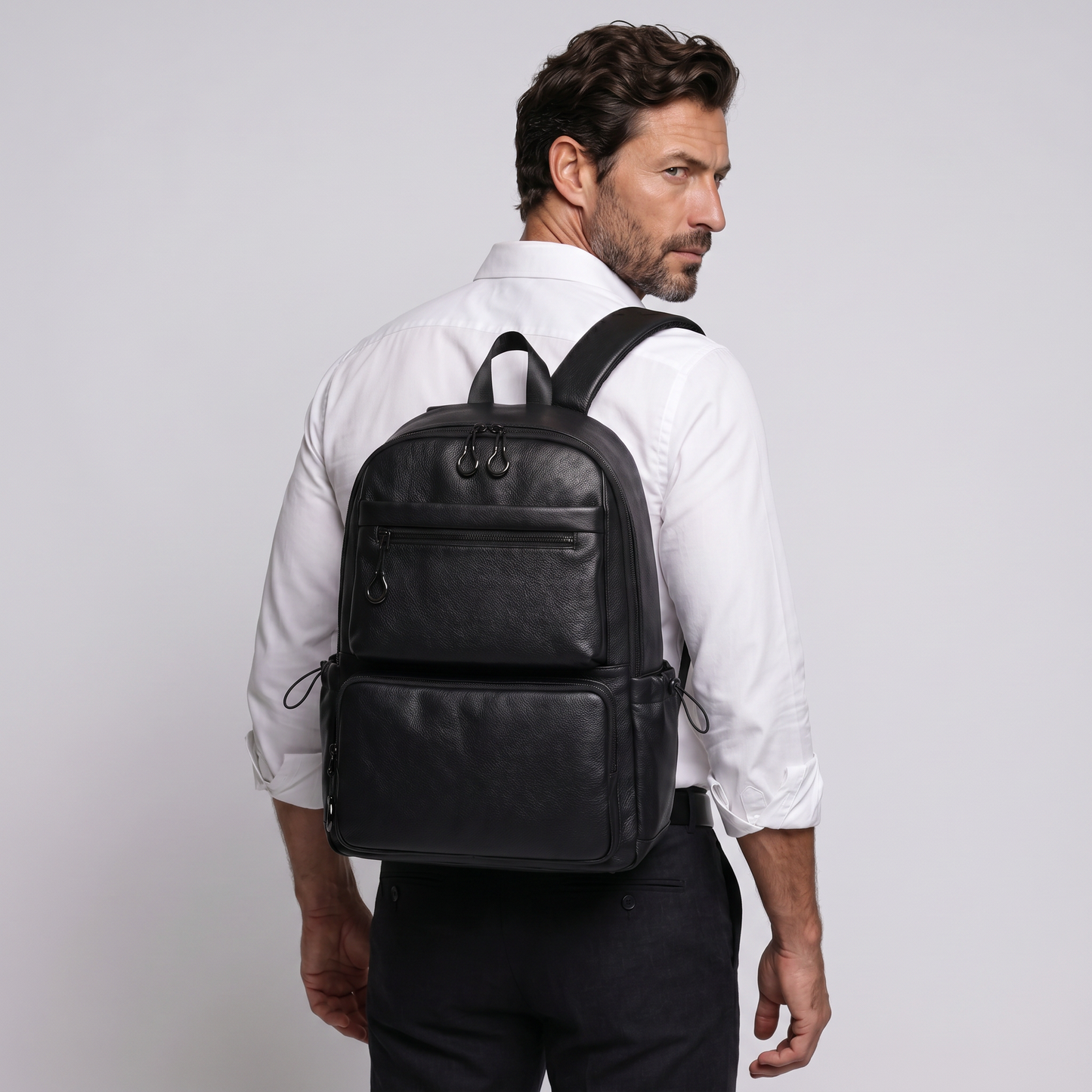 Mochila de Piel para Hombre - Greymoor
