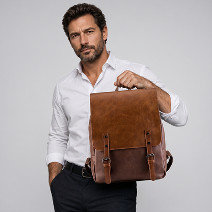 Mochila de Piel para Hombre - Mature