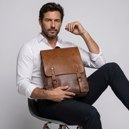 Mochila de Piel para Hombre - Mature