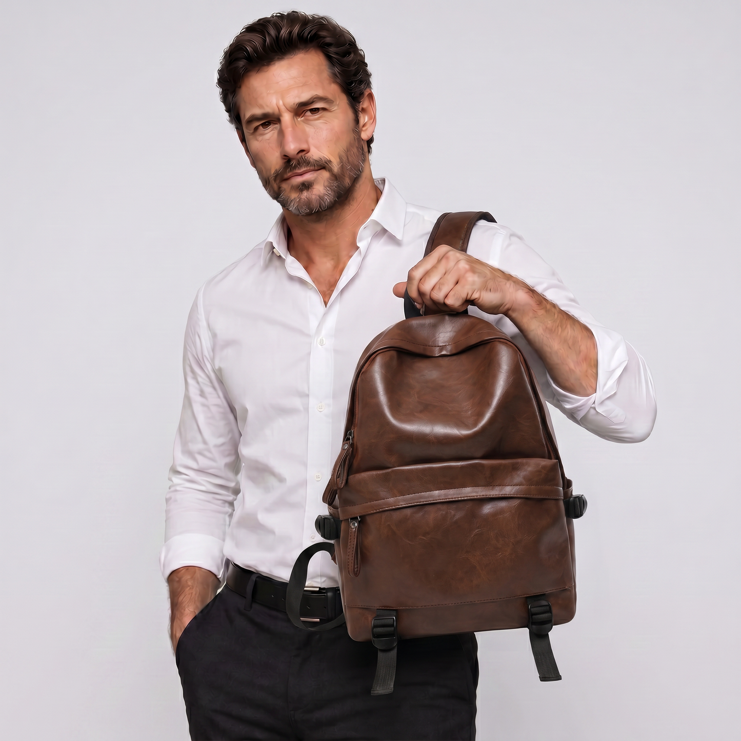 Mochila de Piel para Hombre - Pelham