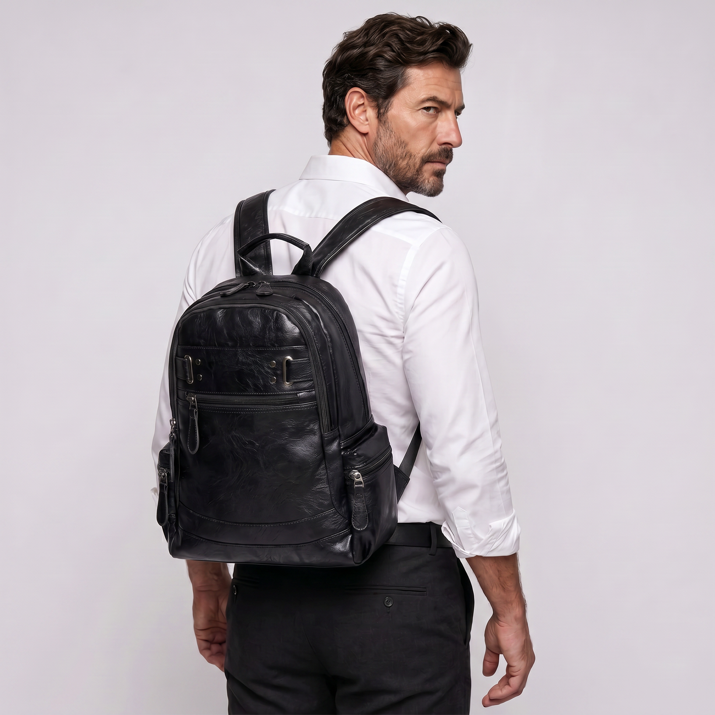 Mochila de Piel para Hombre - Ridgeway
