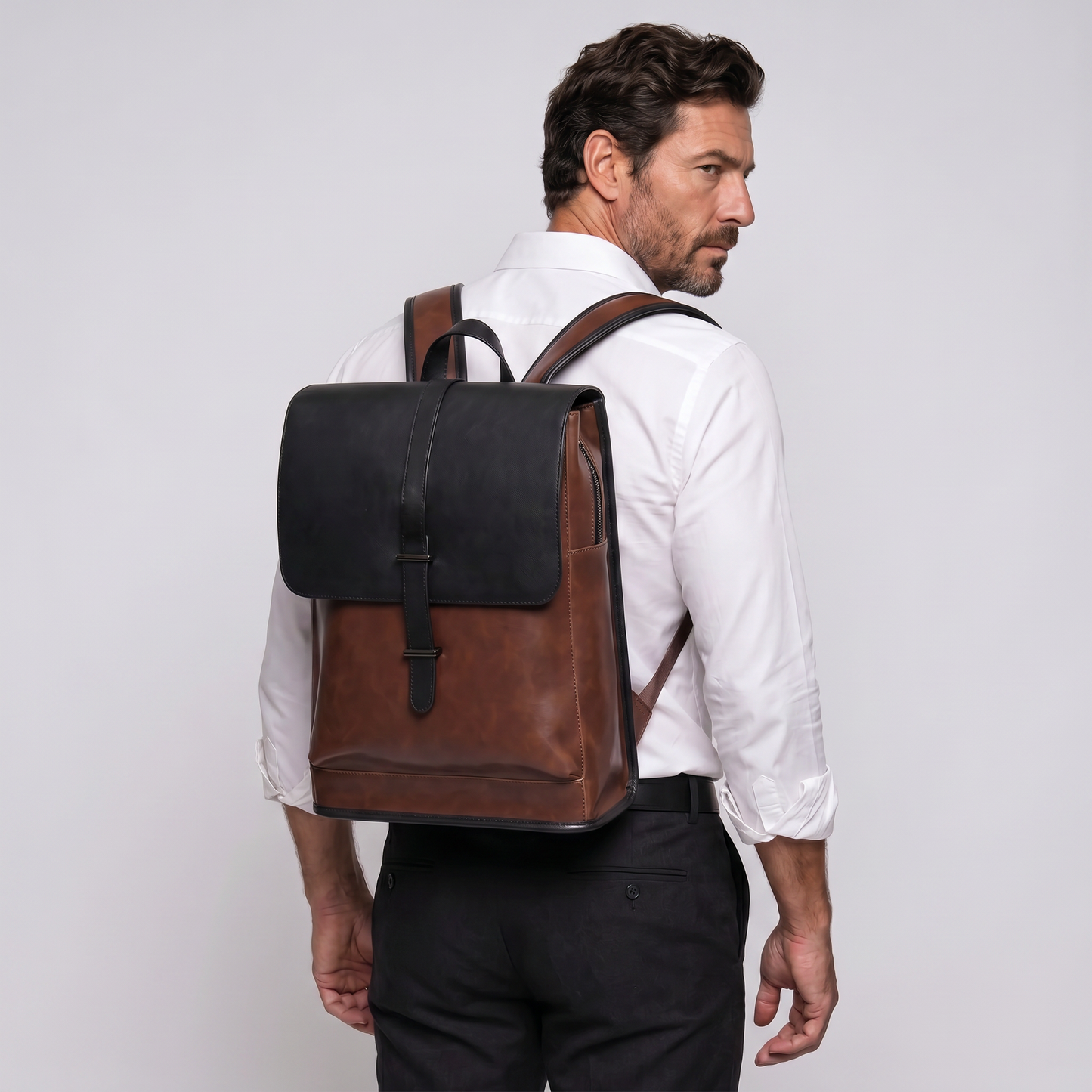 Mochila de Piel para Hombre - Thornfield