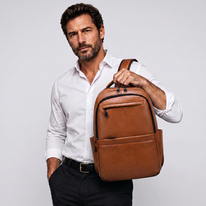 Mochila de Piel para Hombre - Wayford