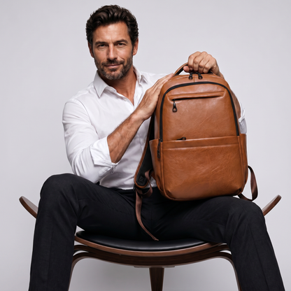 Mochila de Piel para Hombre - Wayford