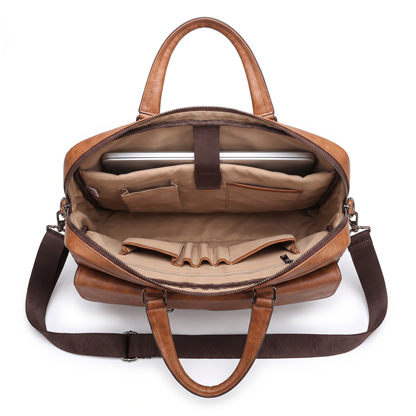 Maletín de Piel para Hombre - Rock
