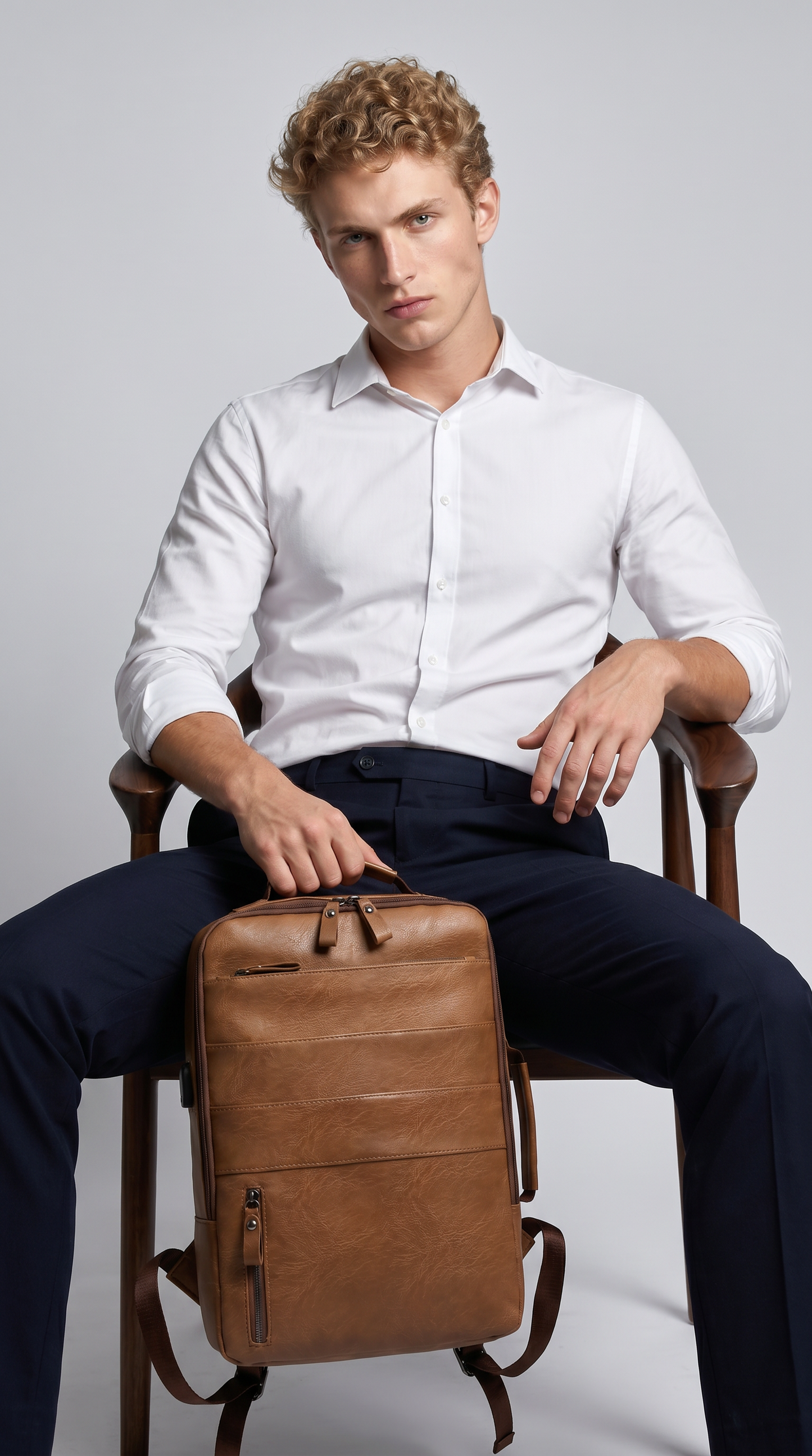 Mochila de Piel para Hombre - Kaster