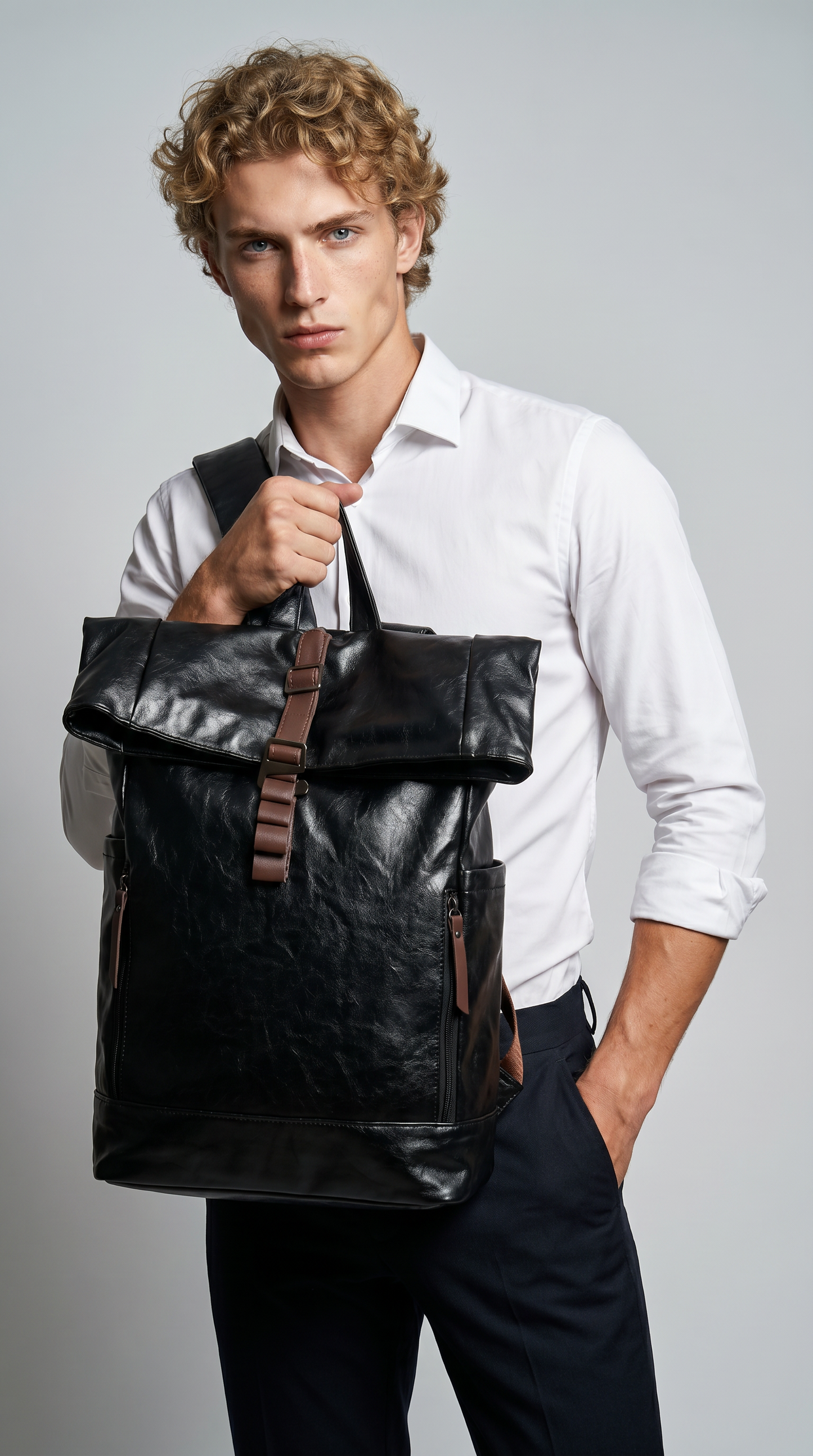 Mochila de Piel para Hombre - Mountain