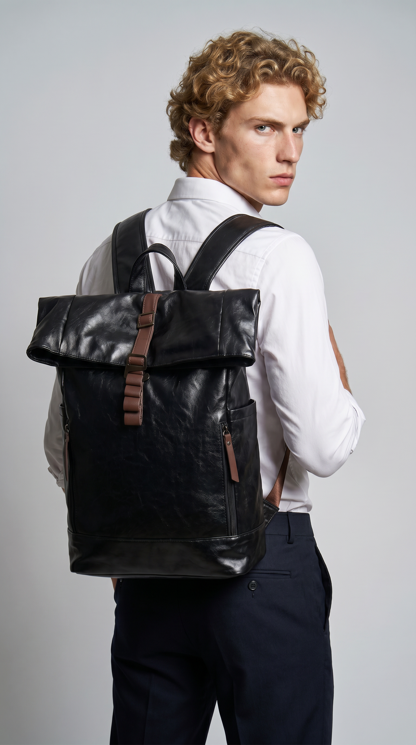 Mochila de Piel para Hombre - Mountain