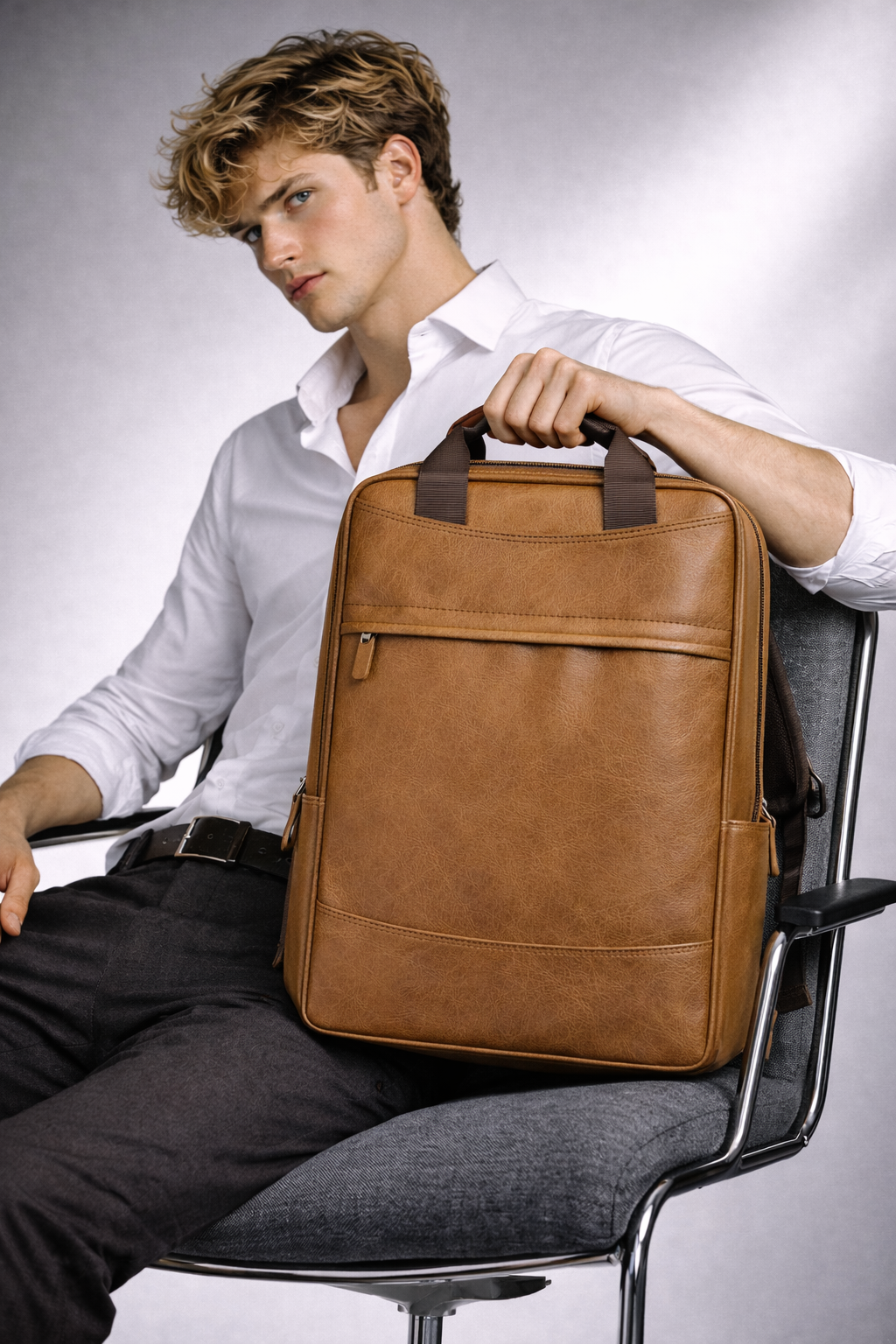 Mochila de Piel para Hombre - Upton