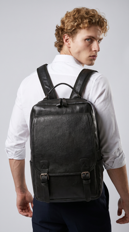 Mochila de Piel para Hombre - Commander