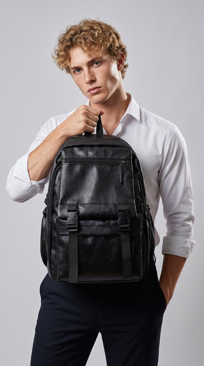 Mochila de Piel para Hombre - Nocturne