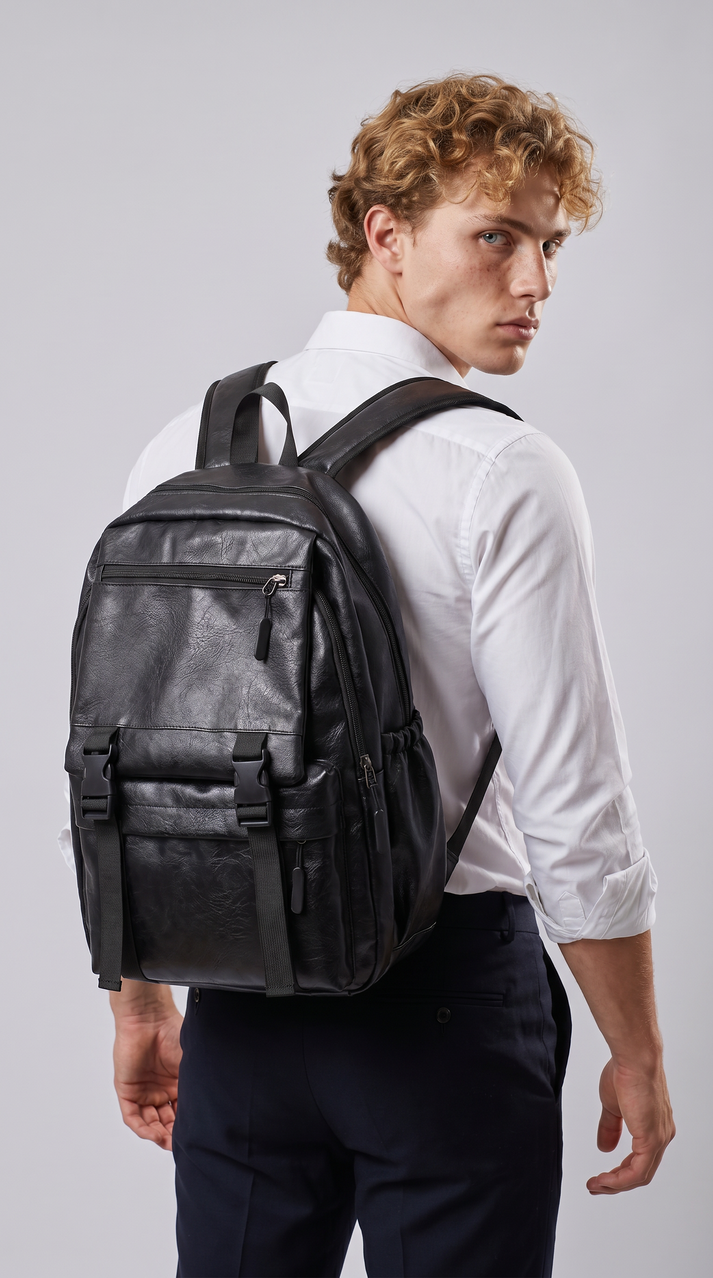 Mochila de Piel para Hombre - Nocturne