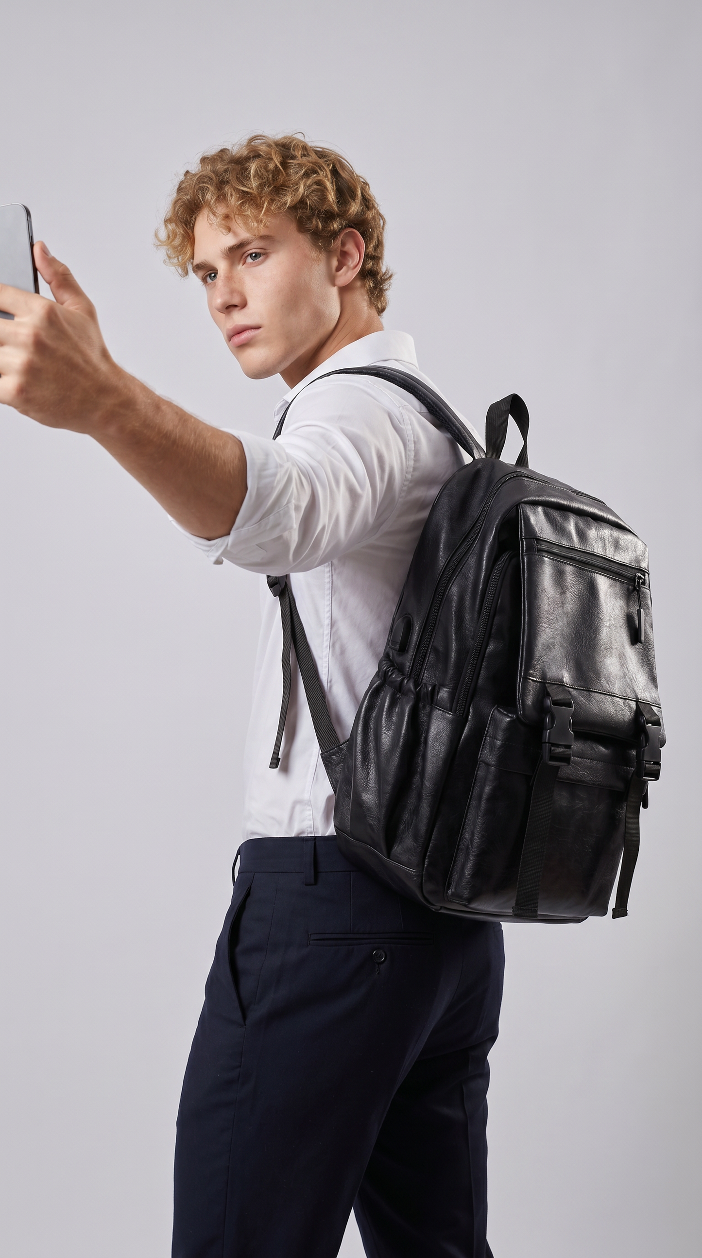 Mochila de Piel para Hombre - Nocturne