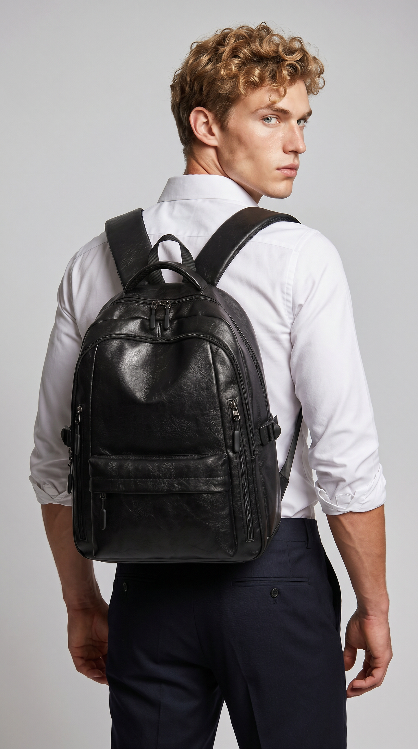 Mochila de Piel para Hombre - Street