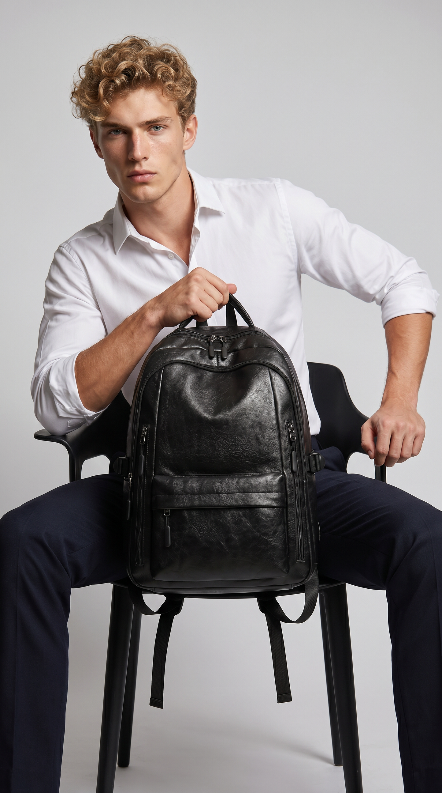 Mochila de Piel para Hombre - Street