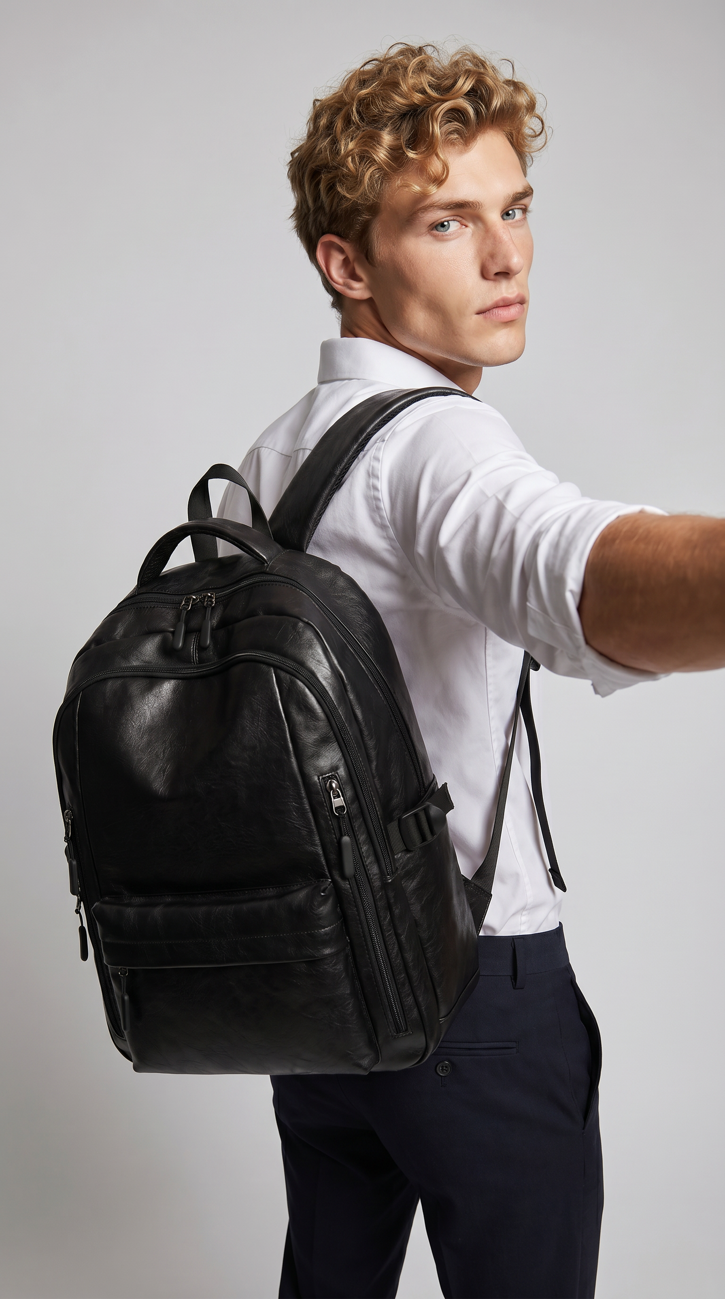 Mochila de Piel para Hombre - Street