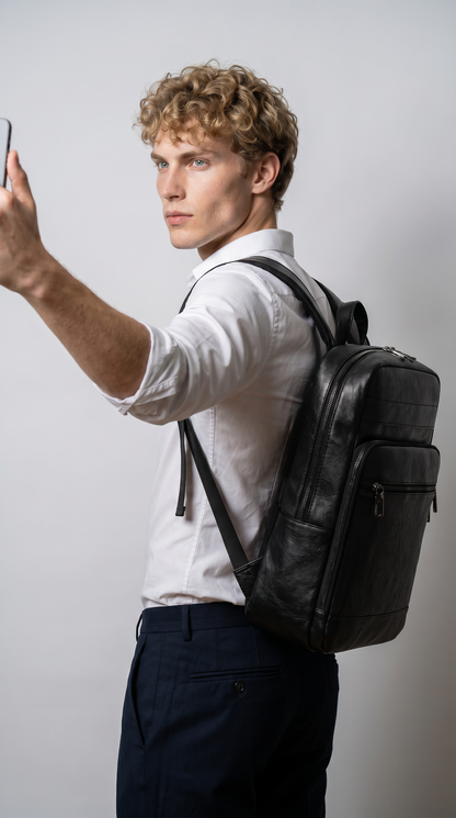 Mochila de Piel para Hombre - Victorious