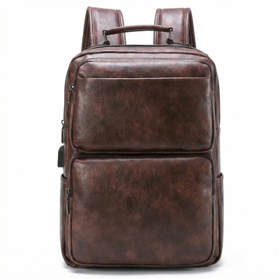 Mochila de Piel para Hombre - Job Style
