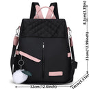 Mochila Feminina de Couro Legítimo - Fact