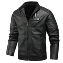 Jaqueta Masculina de Inverno em Couro Legítimo - Glacial