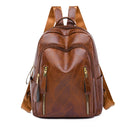 Mochila Feminina de Couro Legítimo - Allura