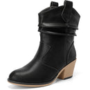 Bota Feminina de Inverno em Couro Legítimo - Rebel
