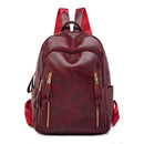 Mochila Feminina de Couro Legítimo - Allura