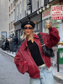 Jaquetas Feminina de Inverno em Couro Legítimo - Nevasca