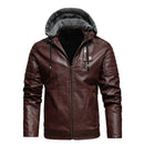 Jaqueta Masculina de Inverno em Couro Legítimo - Icebound