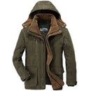 Jaqueta Masculina de Inverno em Couro Legítimo - Centure