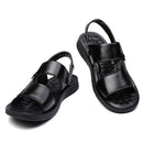 (Compre 1 Leve 2) Sandália Masculina de Couro Legítimo - Leather Real