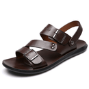 Sandália Masculina de Couro Legítimo - Leather TOP