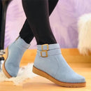 Bota Feminina de Inverno em Couro Legítimo - Glow.
