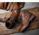 Bota Masculina Resistente de Couro Legítimo - Italian Leather
