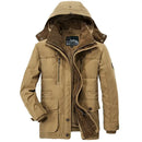 Jaqueta Masculina de Inverno em Couro Legítimo - Centure