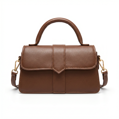 Bolso de Asa Superior de Piel para Mujer - Amelia
