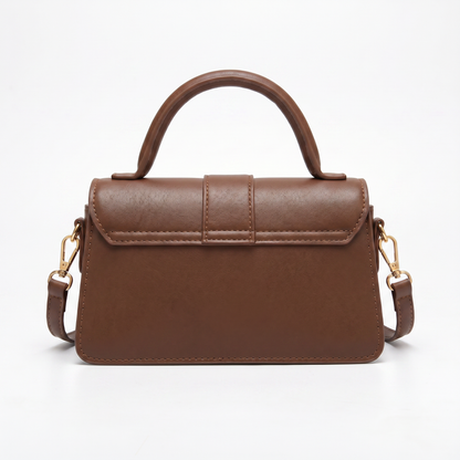 Bolso de Asa Superior de Piel para Mujer - Amelia