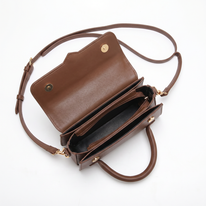Bolso de Asa Superior de Piel para Mujer - Amelia