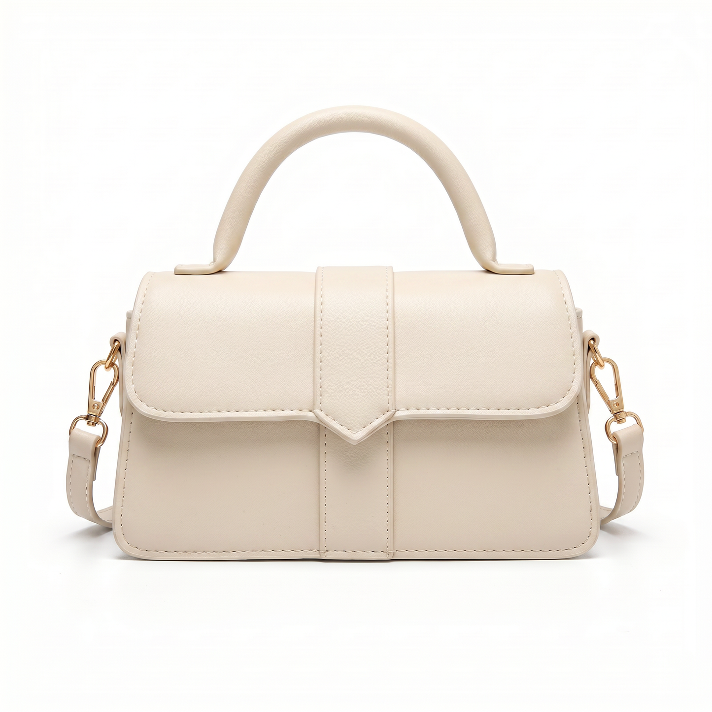Bolso de Asa Superior de Piel para Mujer - Amelia