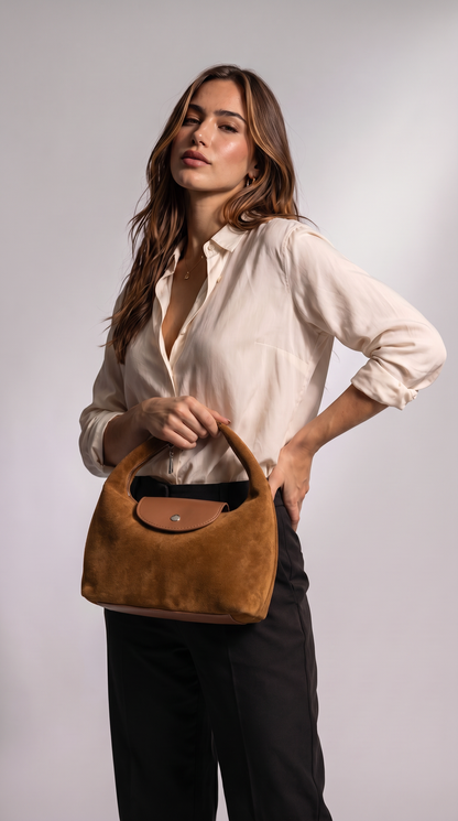 Bolso Hobo de Piel para Mujer - Fatima