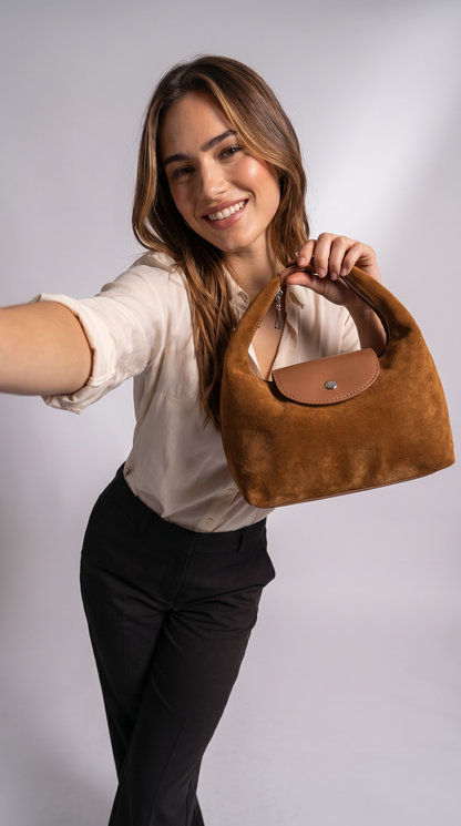 Bolso Hobo de Piel para Mujer - Fatima