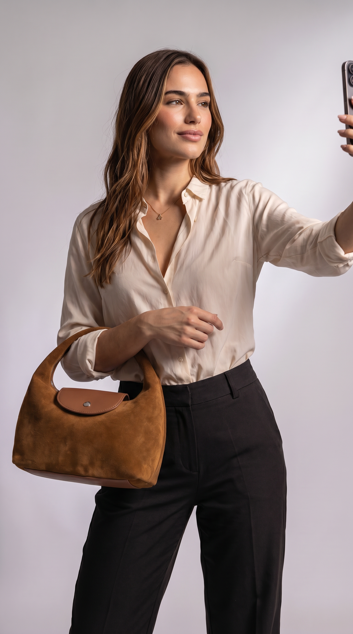 Bolso Hobo de Piel para Mujer - Fatima