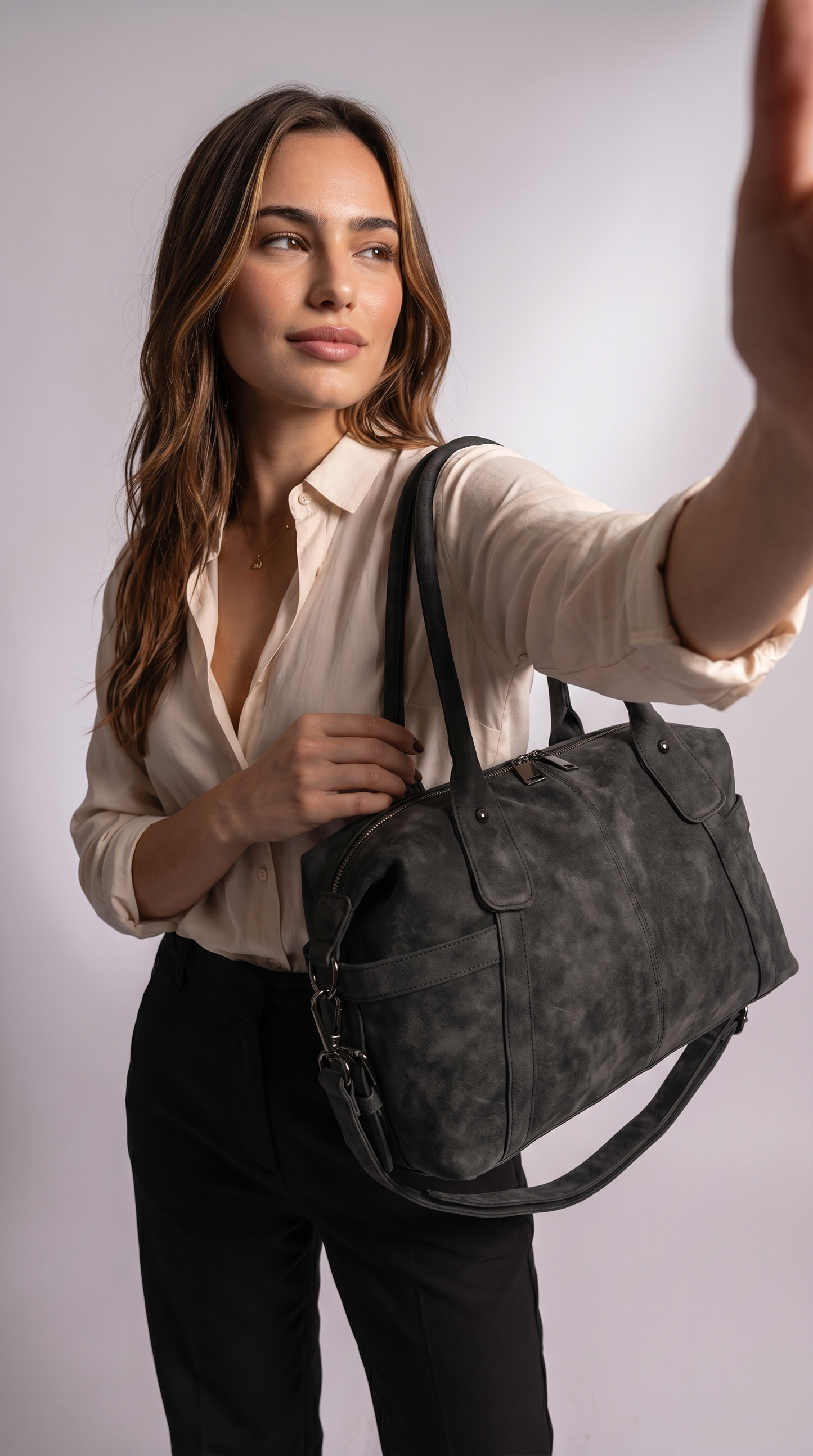 Bolso Bandolera de Piel para Mujer - Giant