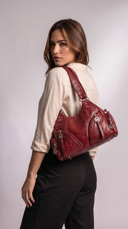 Bolso Hobo de Piel para Mujer - Kyle