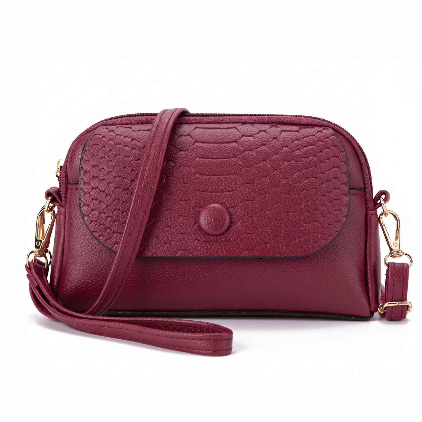 Bolso de Hombro de Piel para Mujer - Laura