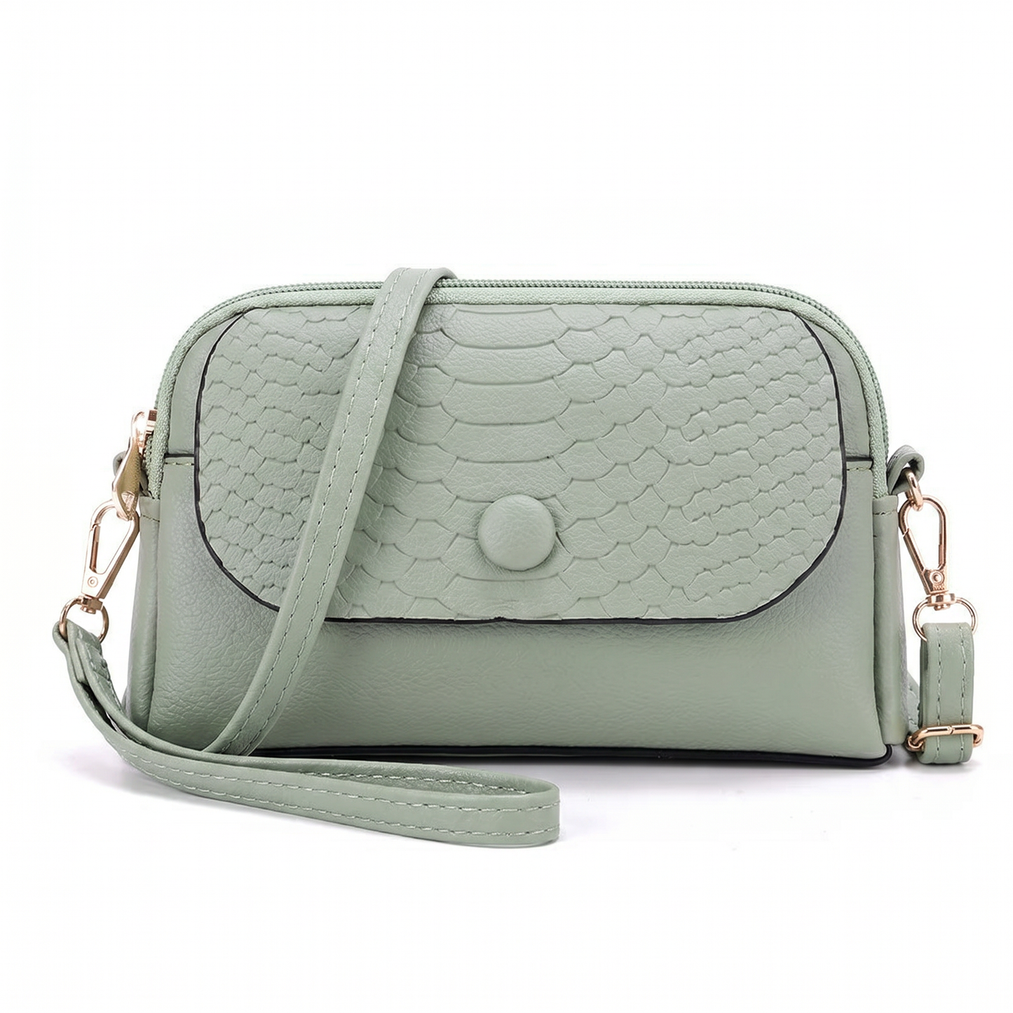 Bolso de Hombro de Piel para Mujer - Laura