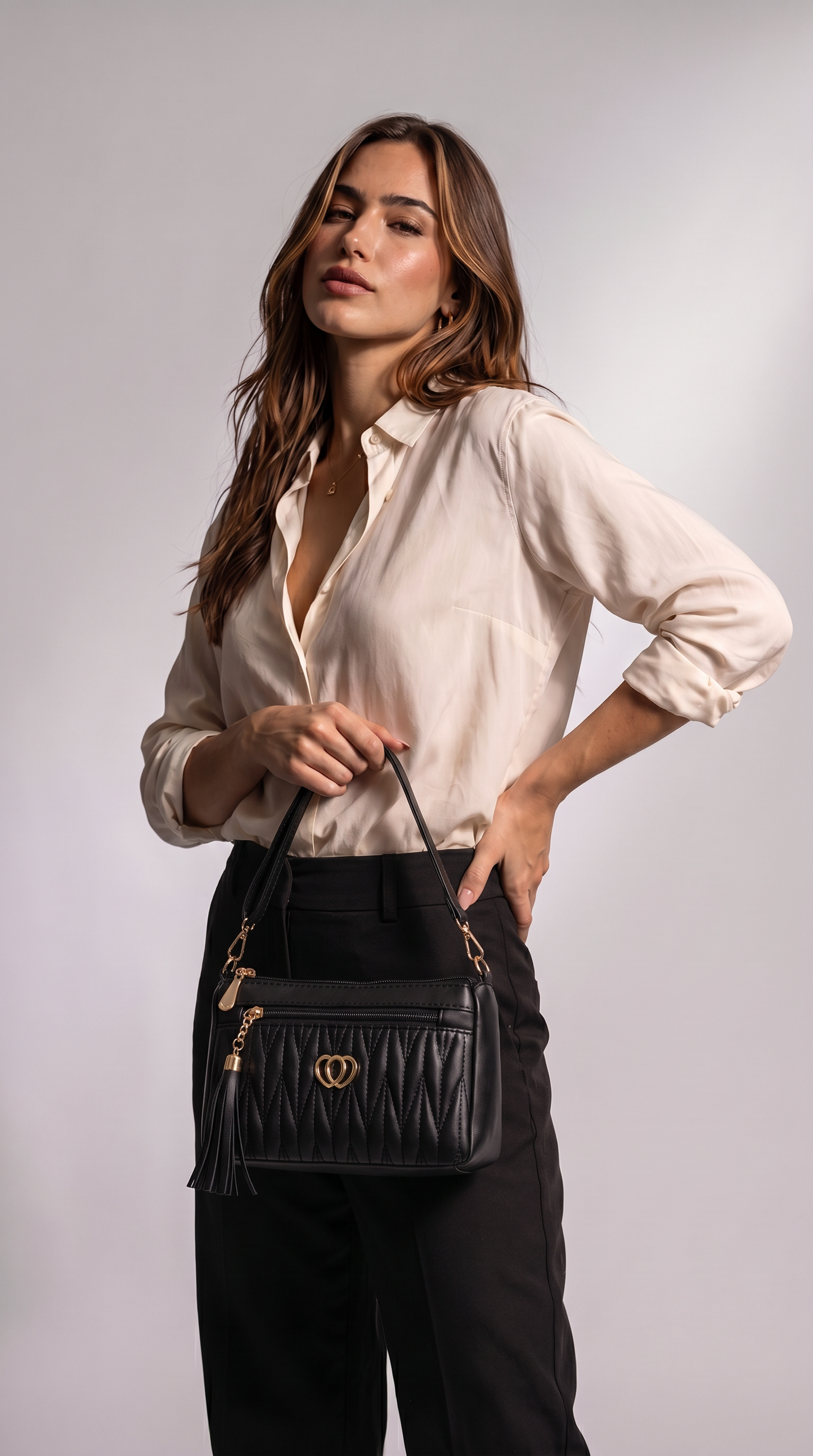 Bolso Bandolera de Piel para Mujer - Lovely