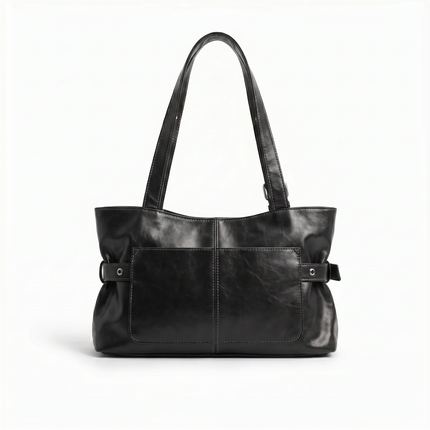 Bolso de Hombro de Piel para Mujer - Omega