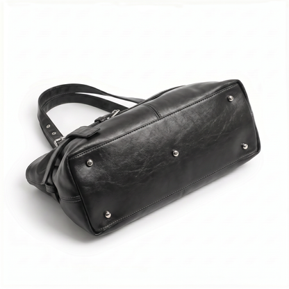 Bolso de Hombro de Piel para Mujer - Omega