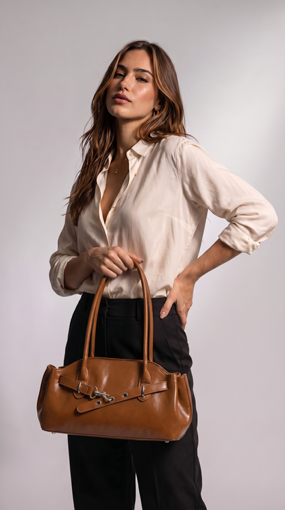 Bolso Bandolera de Piel para Mujer - Origin